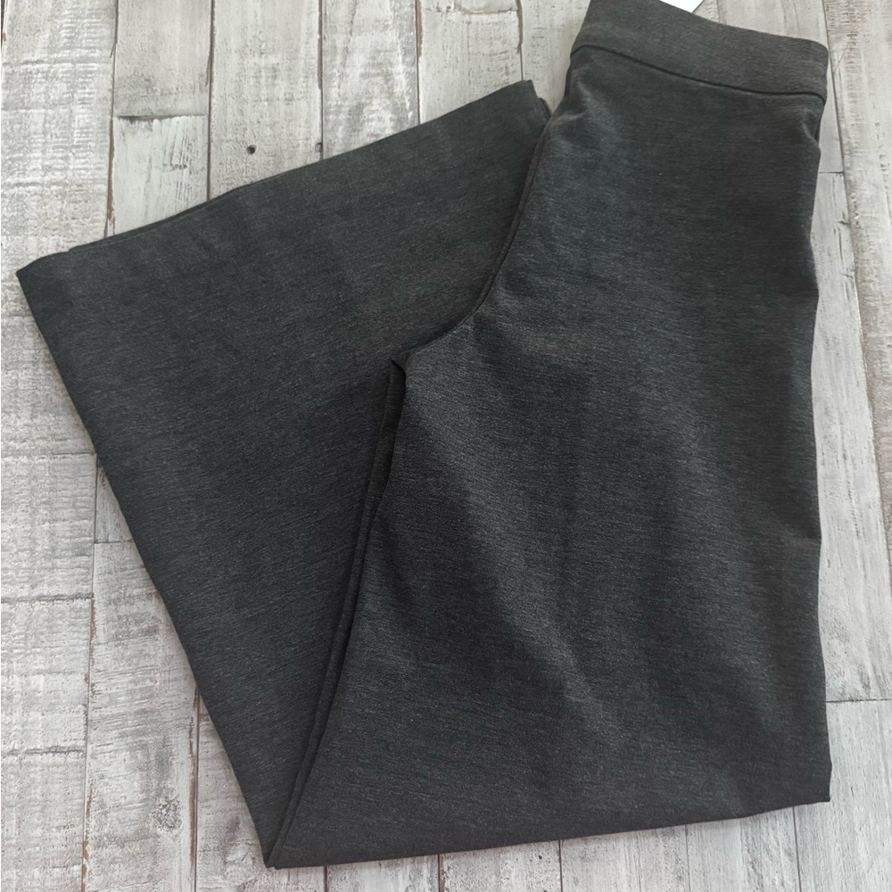 Ann Taylor Charcoal A-Line Skirt - Picture 3 of 5